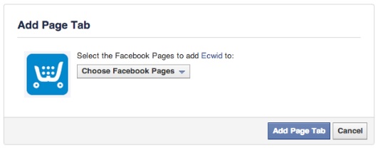 tienda en facebook ECWID