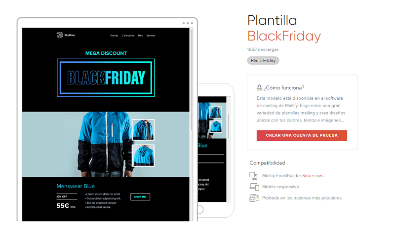 plantilla newsletter ofertas