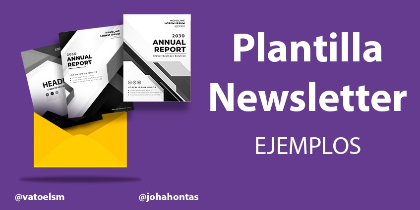 Vatoel Social Media - Plantilla Newsletter [7 ejemplos personalizables]