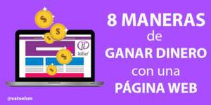 ganar dinero con una pagina web