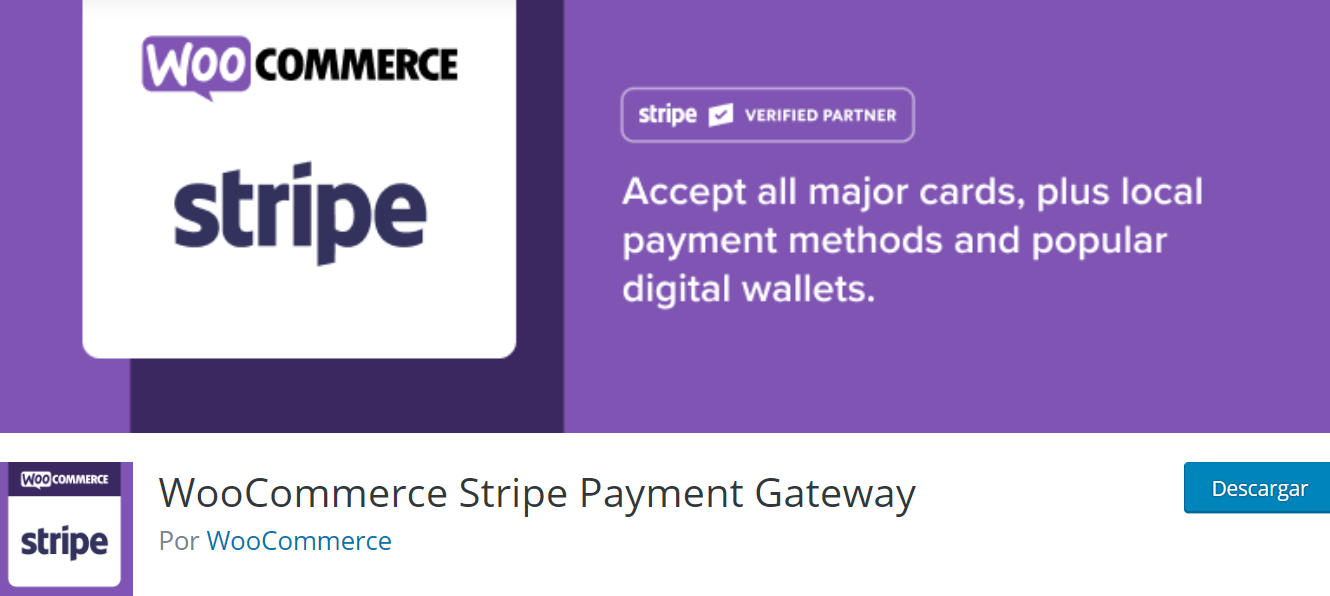  WooCommerce Stripe Payment Gateway – Plugin WordPress